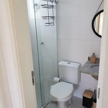 Apto No Jd Indaia Com Piscina A 300M Da Praia Bertioga Exterior foto